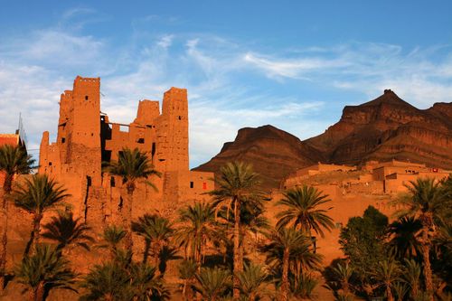 Le ksar d'Aït-ben-Haddou dans la province de Ouarzazate - Maroc